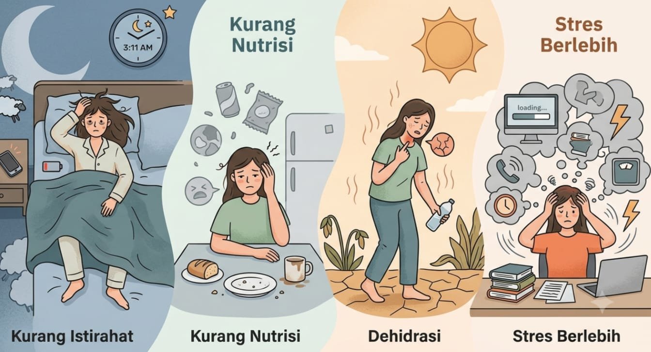 Penyebab Tubuh Cepat Lelah